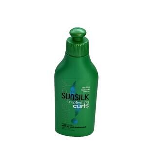 Sunsilk Captivating Curls De-Frizz Leave In Creme 7 oz Discontinued Hair Aloe E